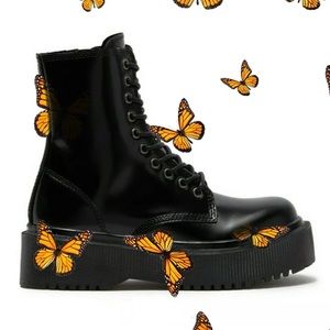 Jeffrey Campbell Sopas Platform Boots- New